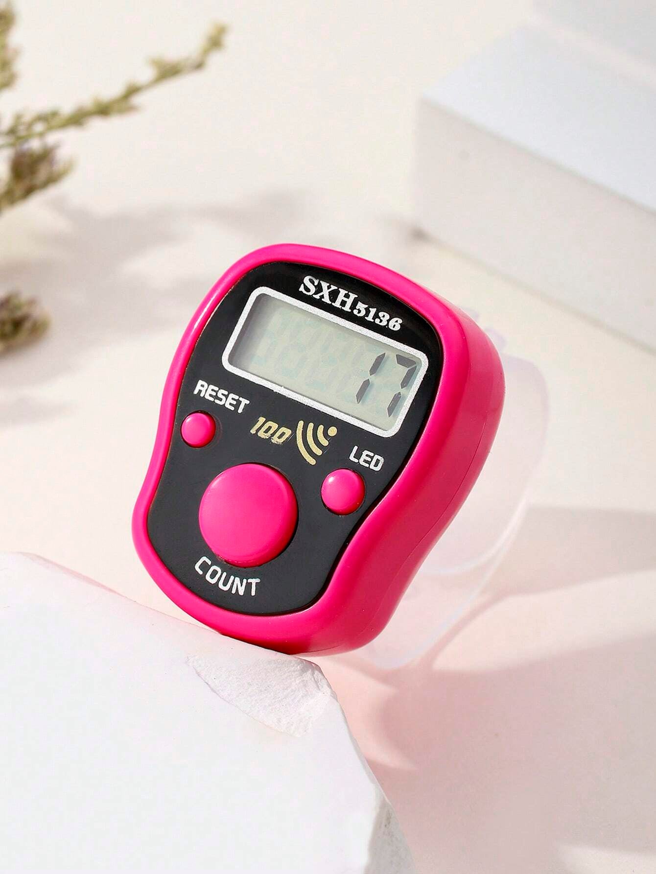 Handheld 4 Digital Tally Counter Mechanical Manual Palm Clicker Number Count Assorted 8 Color Tally Counter Number Count